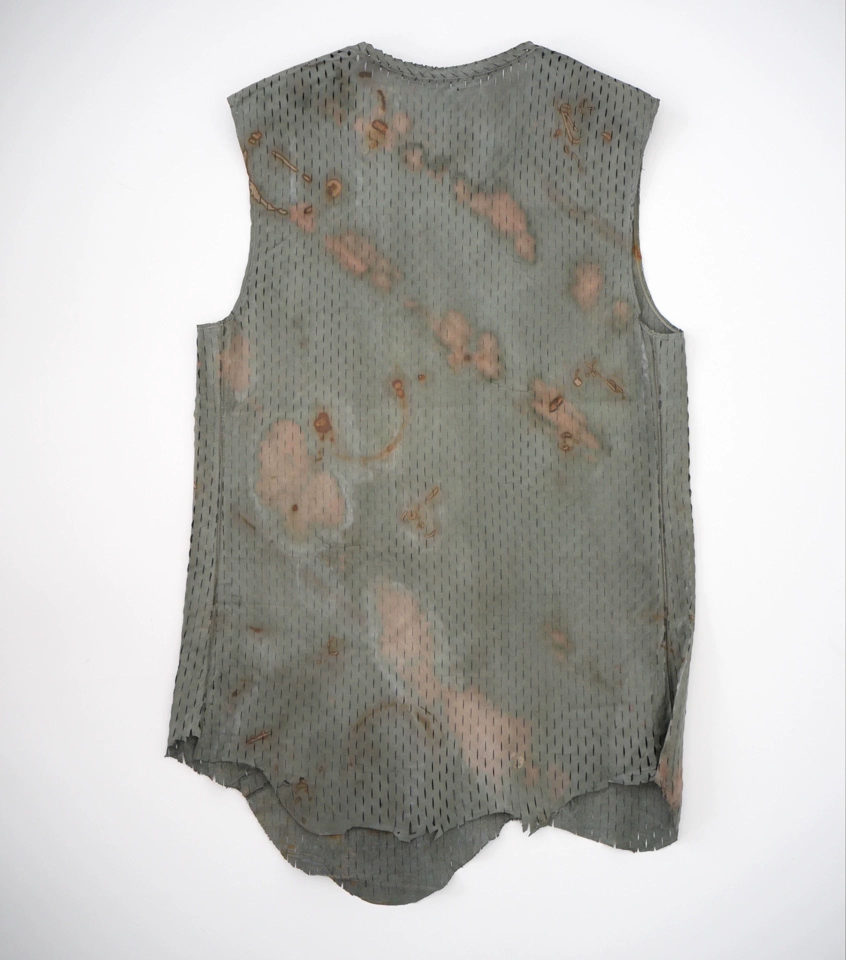 Carol Christian Poell CCP CCPLM2741-IN/ST Scar Cut Kangaroo Leather Vest 19/50 Size US M / EU 48-50 / 2 - 3 Thumbnail