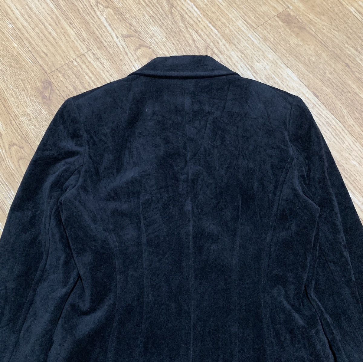 Yohji Yamamoto INED by Yohji Yamamoto Velvet Black Blazer Japan Brand Size US S / EU 44-46 / 1 - 10 Thumbnail