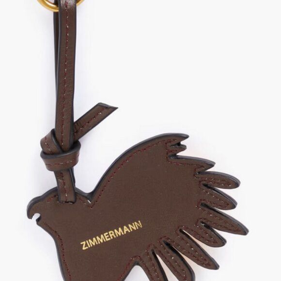 Zimmermann Zimmermann Leather parrot keychain Size ONE SIZE - 7 Thumbnail