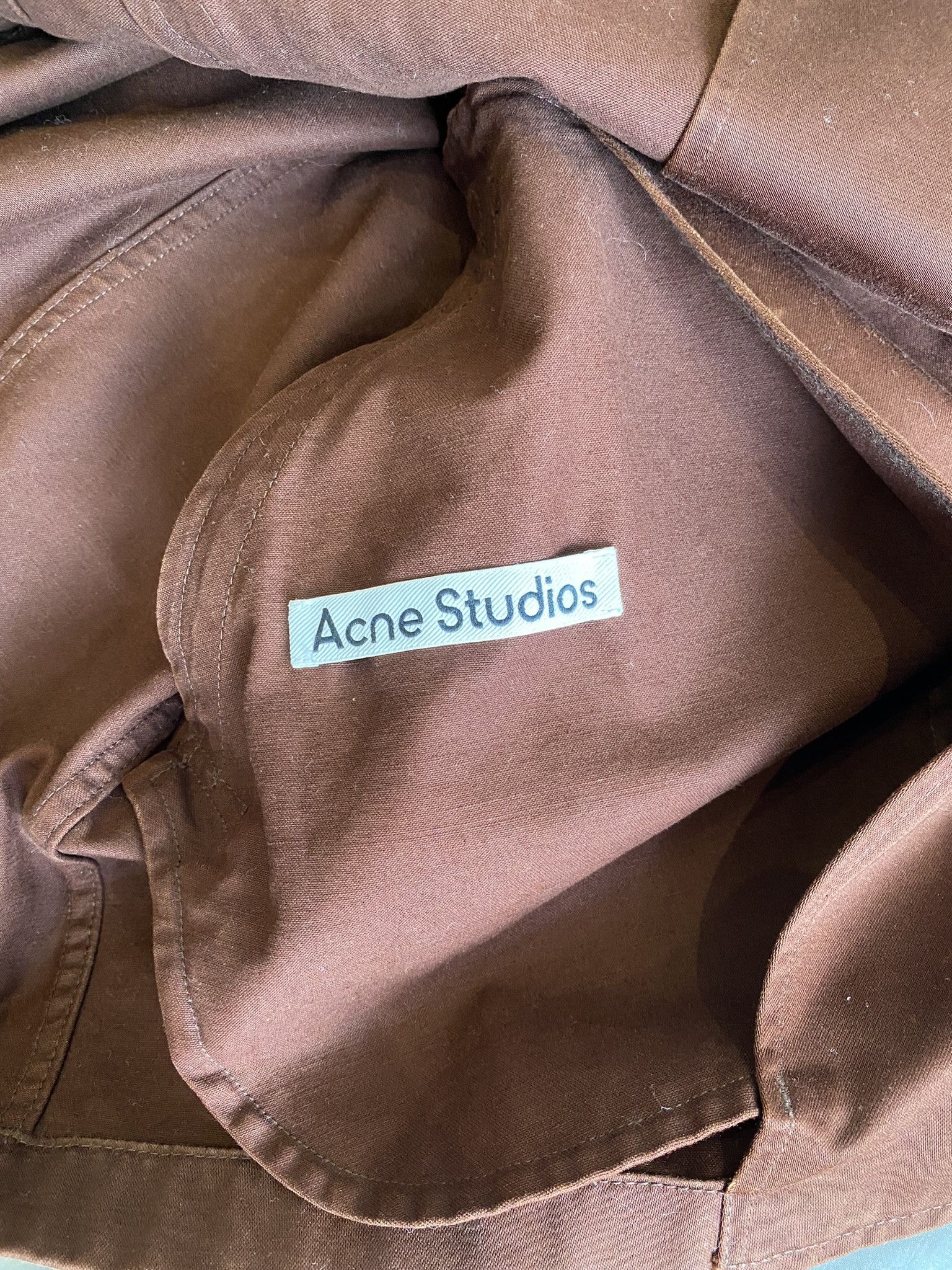 Acne Studios $545 - 48/M - Cognac Brown - Blazer Jacket Size US M / EU 48-50 / 2 - 16 Thumbnail
