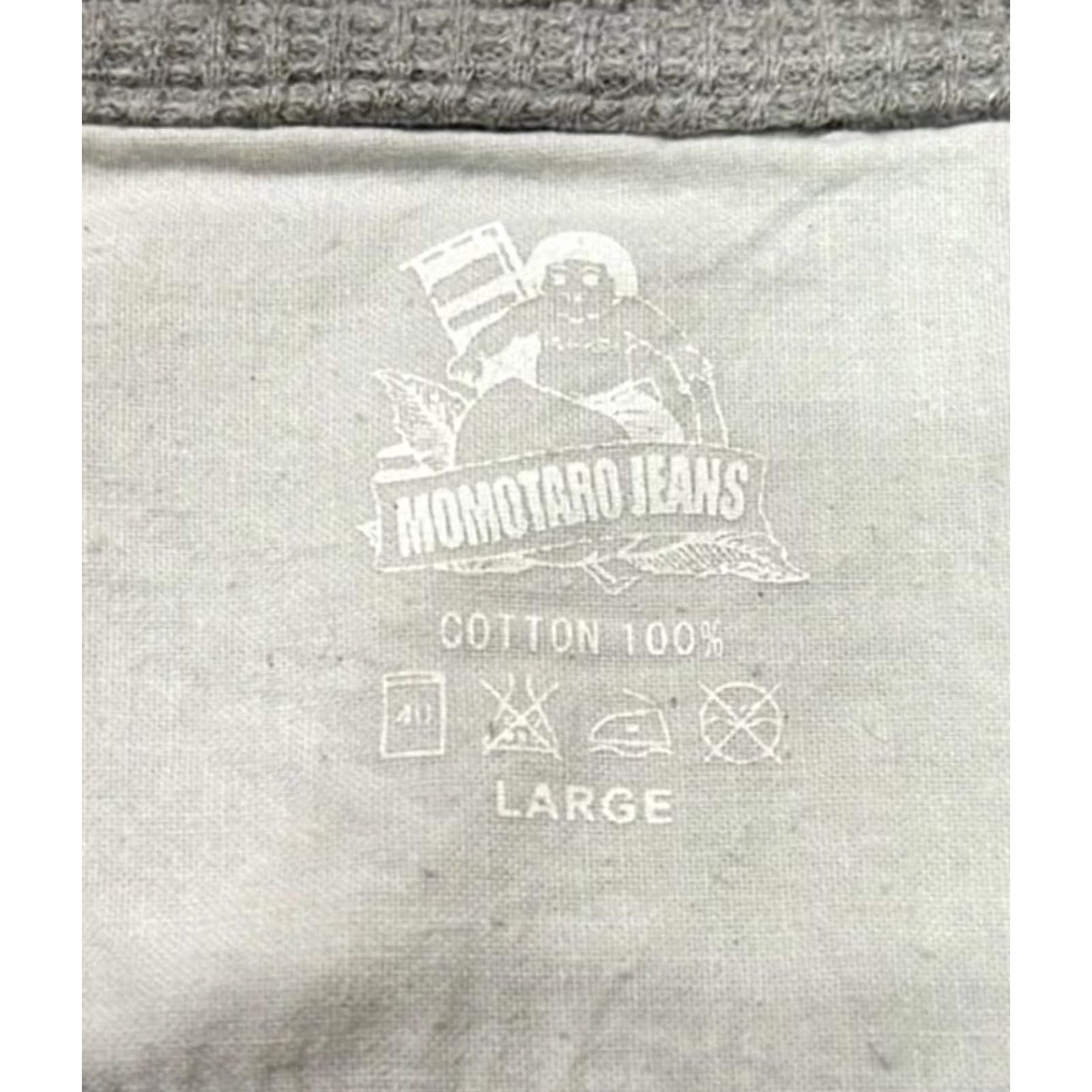 Vintage Momotaro Jeans Going to Battle Sweat Double Zip Hoodie L Gray Used Size US L / EU 52-54 / 3 - 8 Thumbnail
