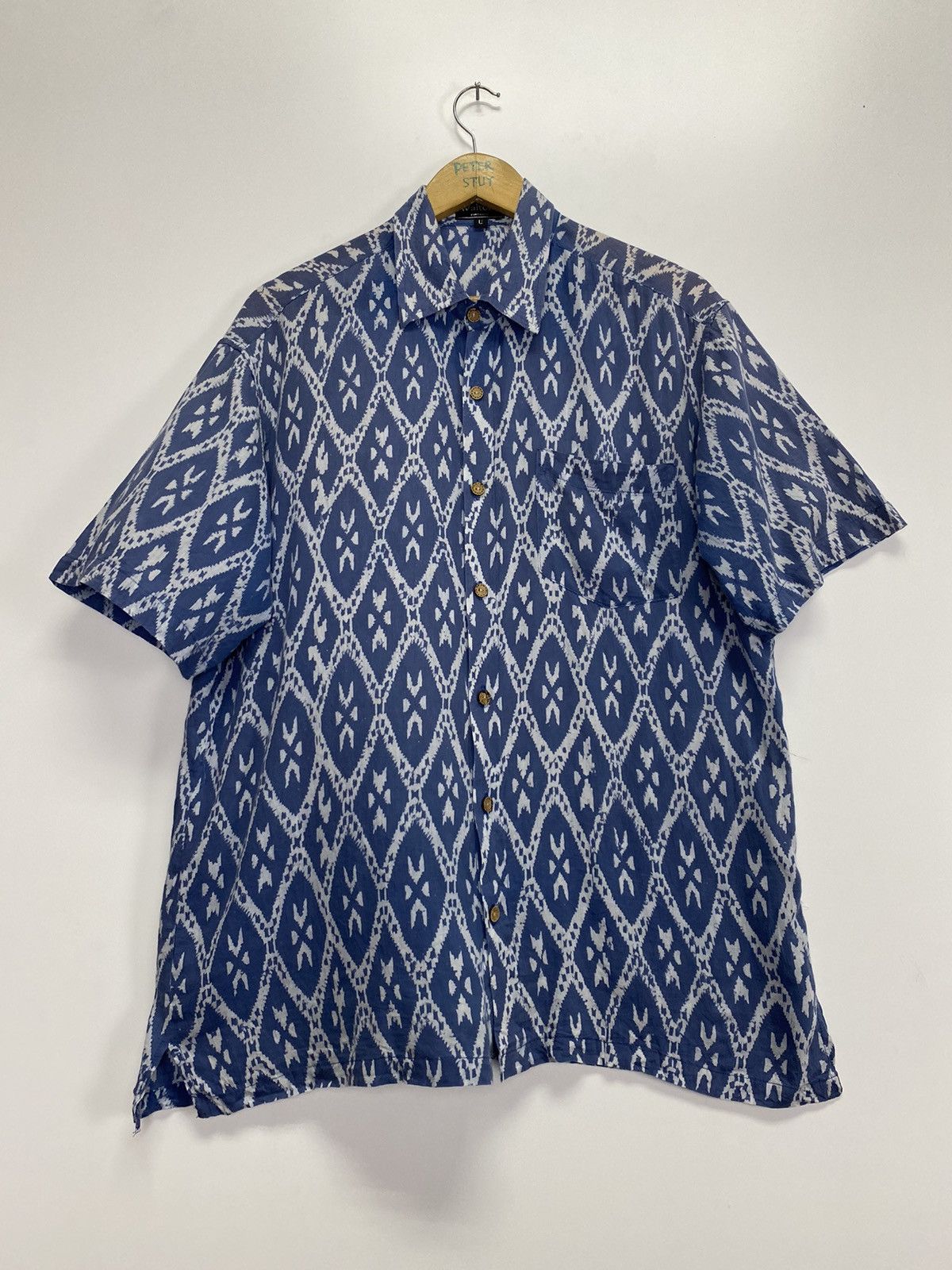 Vintage Vintage Walton’s Fort Kochi Button Up Size US L / EU 52-54 / 3 - 2 Thumbnail