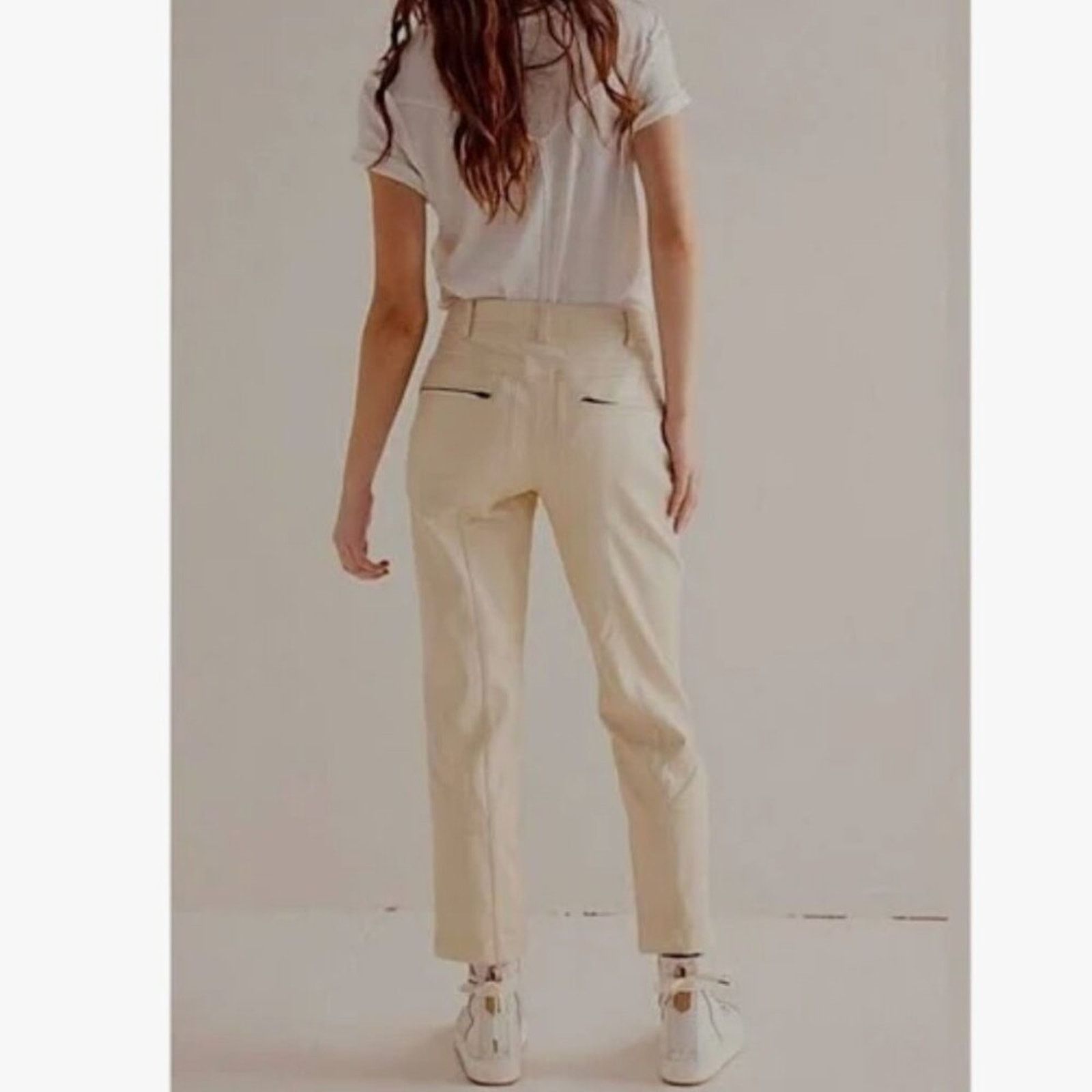 Free People NWOT Free People Rebel Vegan Leather Pants Size 26" / US 2 / IT 38 - 2 Thumbnail