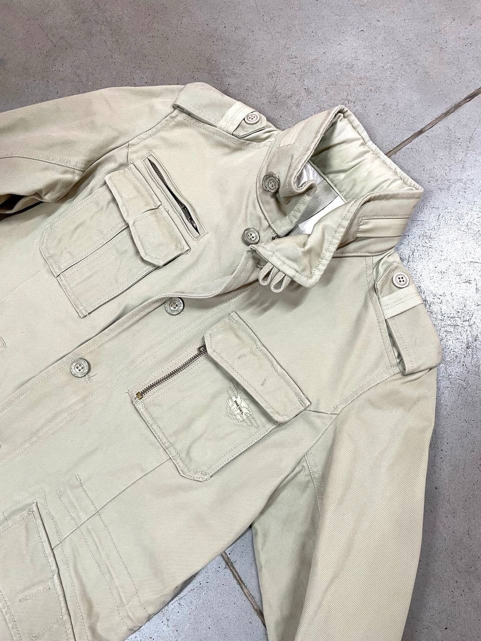 Diesel Rare Diesel Multipocket Tactical Military Jacket Size US S / EU 44-46 / 1 - 5 Thumbnail