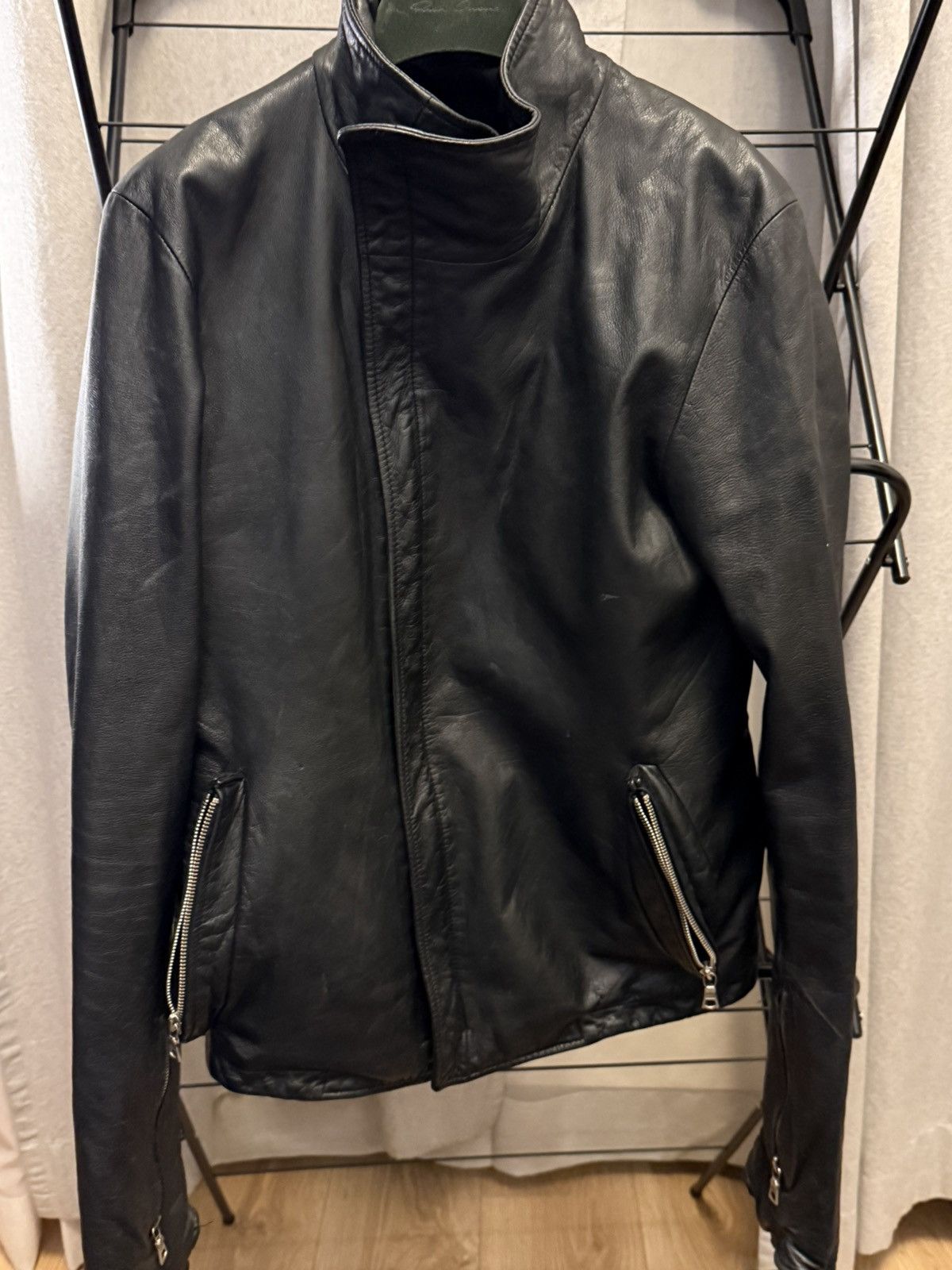 Japanese Brand Carol christian poell inspired leather jacket ccp guidi Size US M / EU 48-50 / 2 - 4 Thumbnail