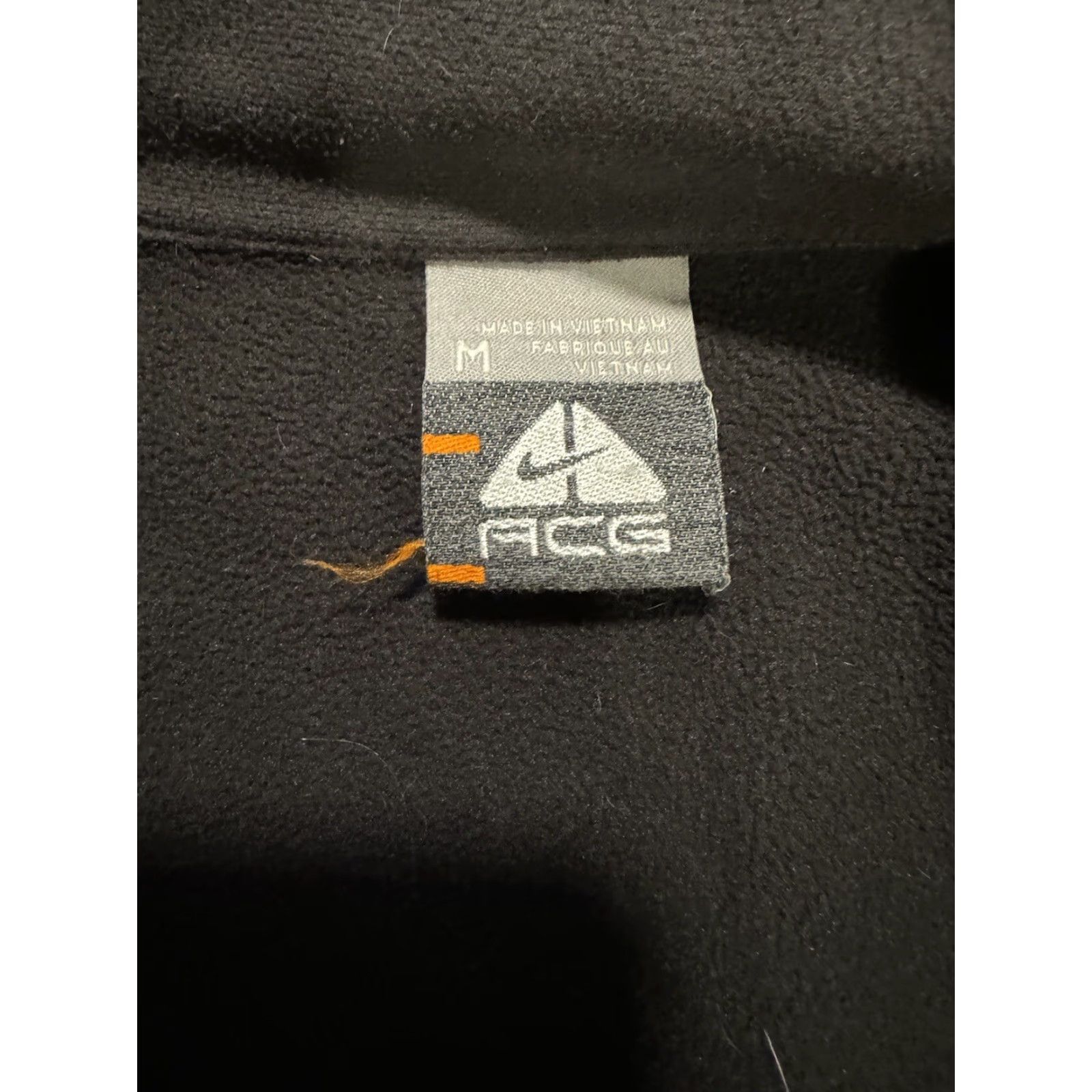 Nike ACG Nike ACG Jacket Women’s Medium Black Long Sleeve Full Zip Fleece Lined W Pockets Size M / US 6-8 / IT 42-44 - 7 Thumbnail