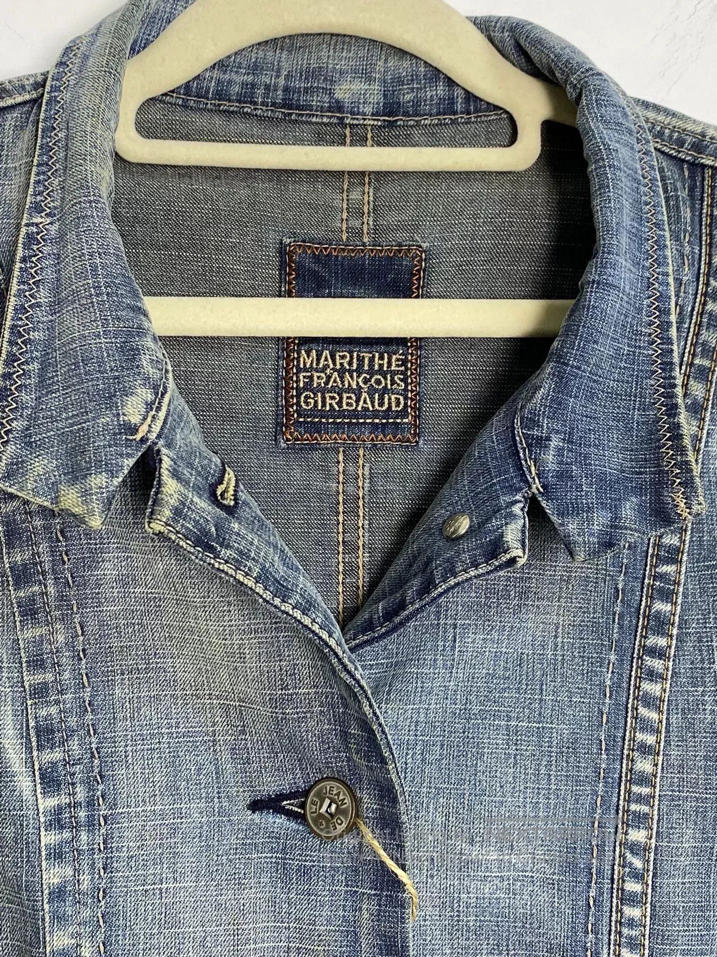 Marithe + Francois Girbaud Marithe Francois Girbaud Denim Jacket. Size US M / EU 48-50 / 2 - 3 Thumbnail