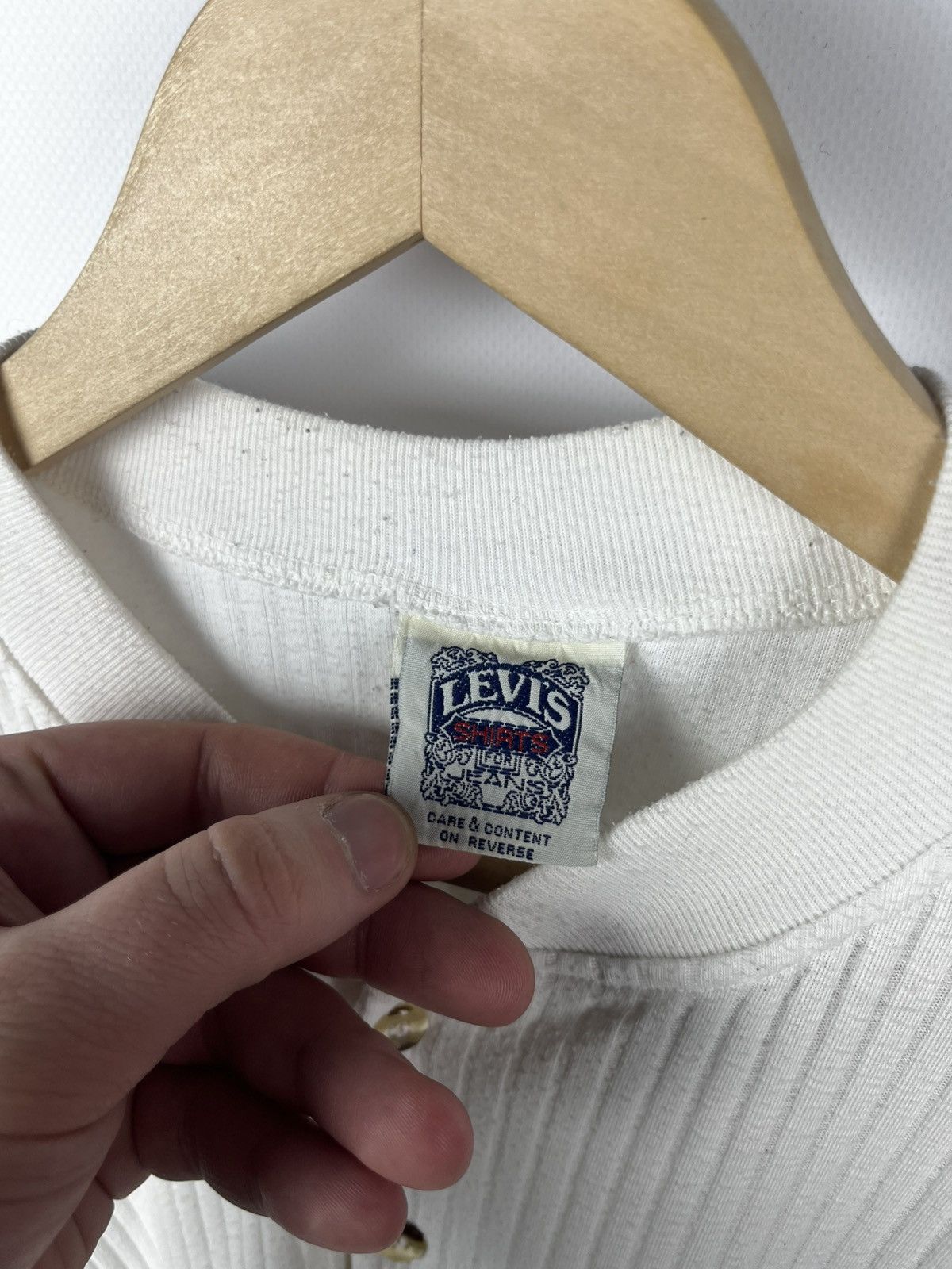 Levi's Rare Vintage 80-90s Central Logo Levis Streetwear Size US M / EU 48-50 / 2 - 4 Thumbnail