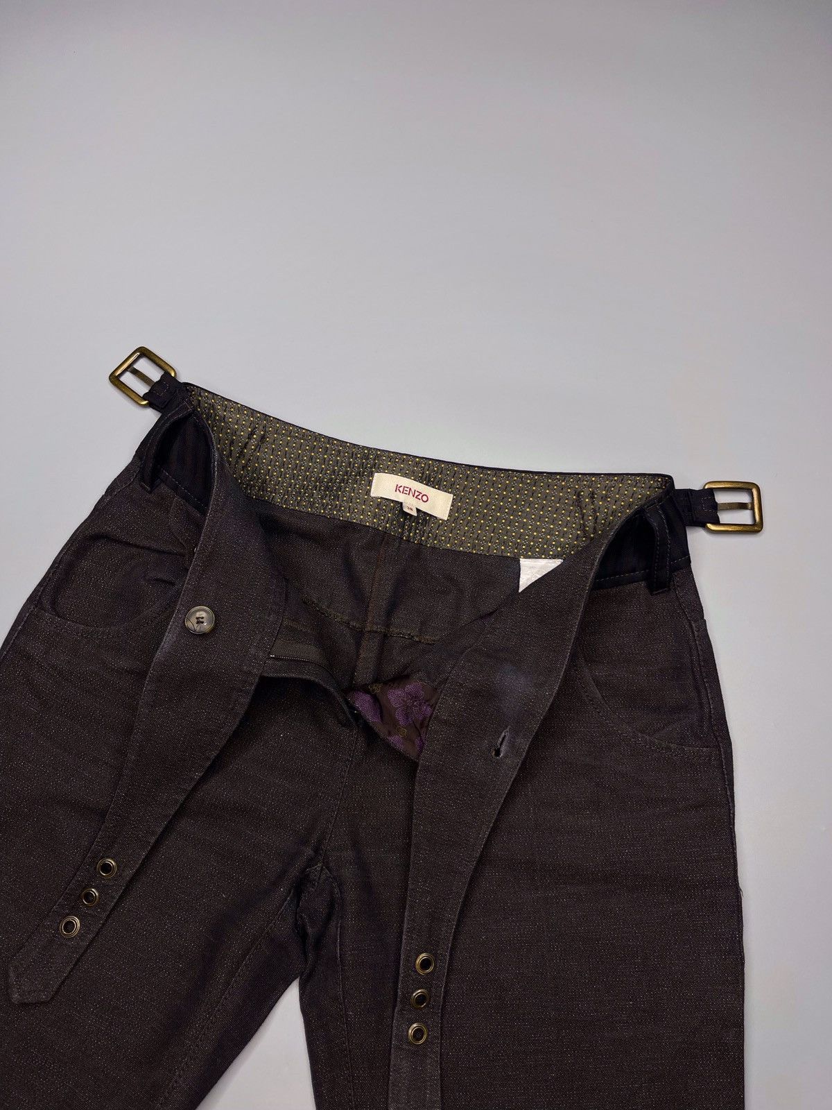 Japanese Brand × Kenzo Vintage Kenzo Avant-Garde Shorts Size 27" / US 4 / IT 40 - 6 Thumbnail
