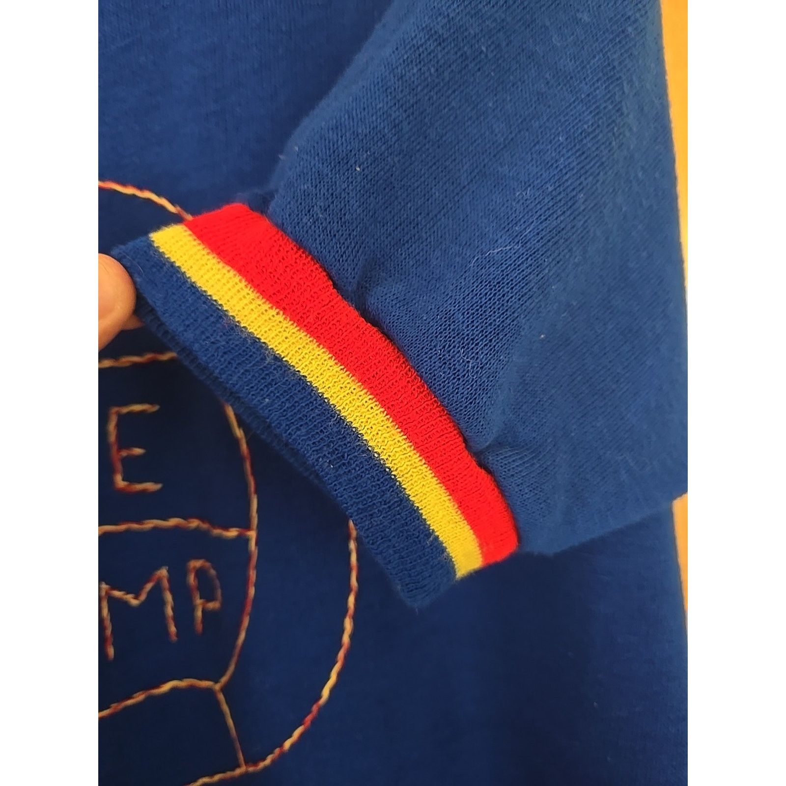 Vintage Creslan Casuals Blue Sweater "The CHAMP" SIZE MEDIUM Surf Size US M / EU 48-50 / 2 - 4 Thumbnail