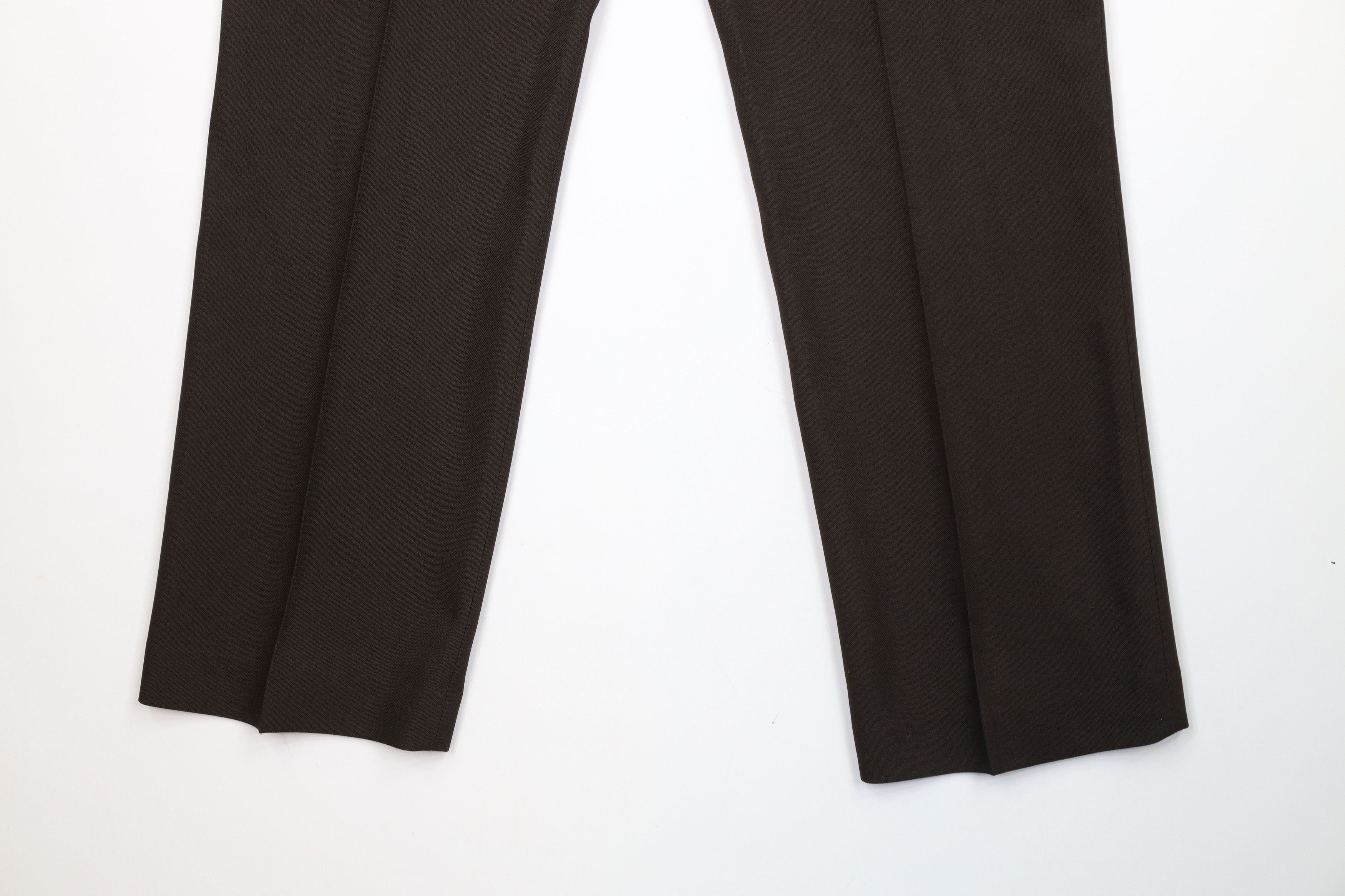 Vintage Vintage 70s Streetwear Flared Wide Leg Chino Pants Brown USA Size US 36 / EU 52 - 13 Thumbnail