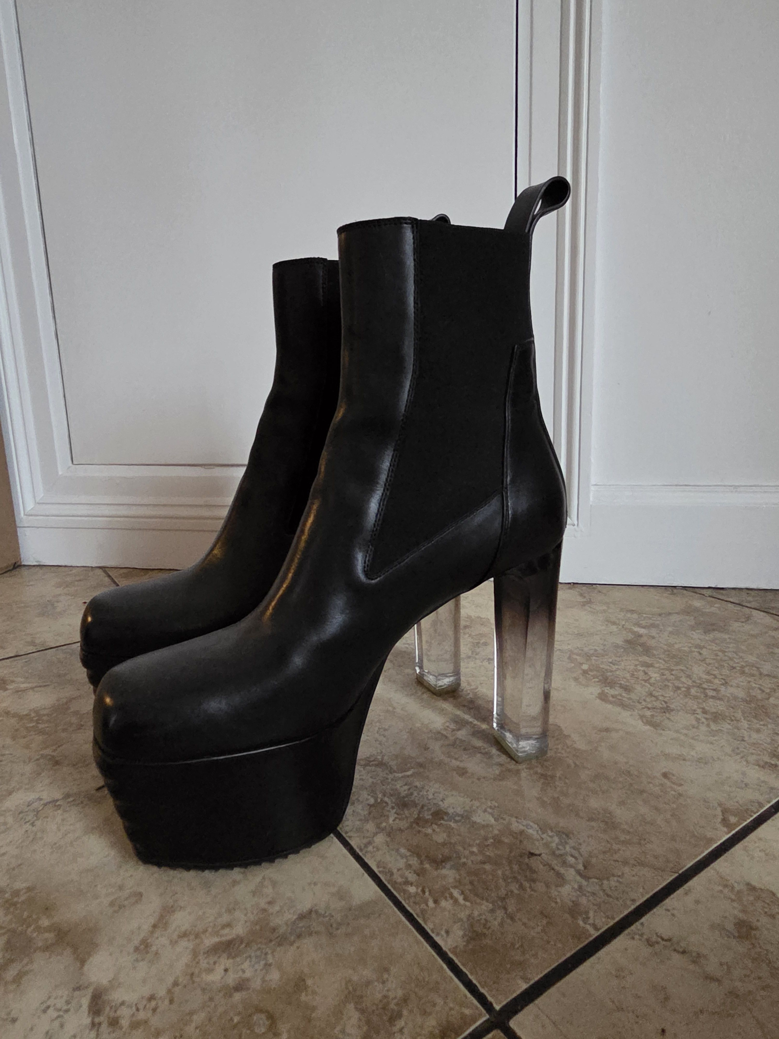 Rick Owens Pick Owens Pony Hair Kiss Heels | Grailed