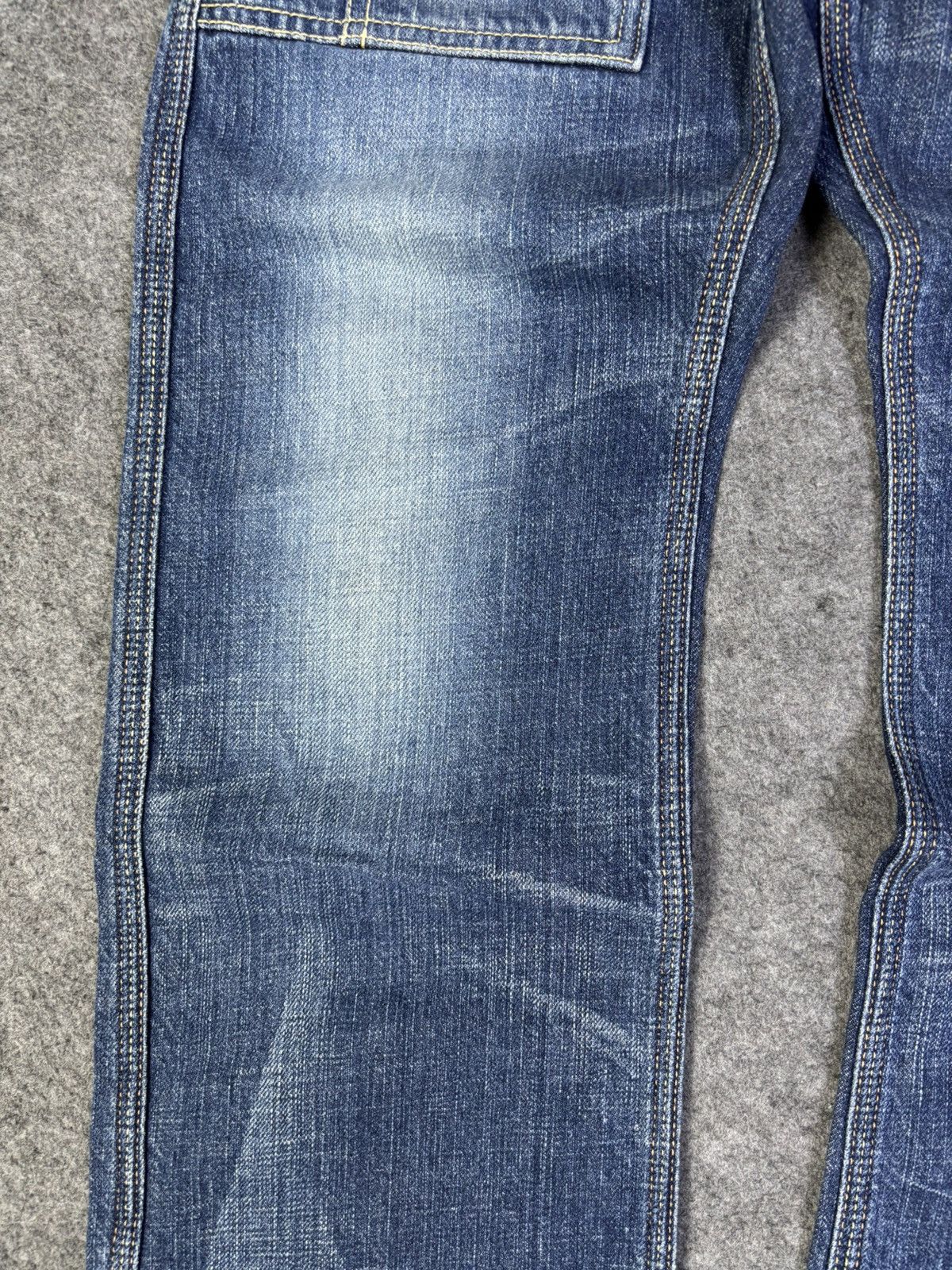 Japanese Brand Vtg Acoustic Okayama Street Beautiful Fades Bush Denim K163 Size US 28 / EU 44 - 7 Thumbnail
