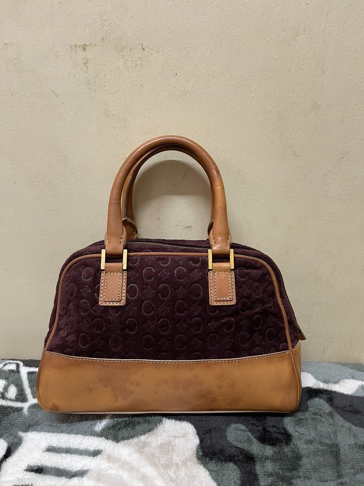 Celine Tote Bag in Brown, Women's