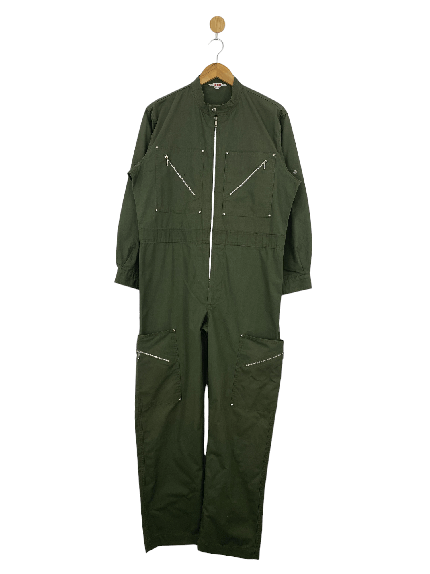 Japanese Brand Vintage 80s Japanese Brand The Man Coverall Workwear J1866 Size US L / EU 52-54 / 3 - 1 Thumbnail