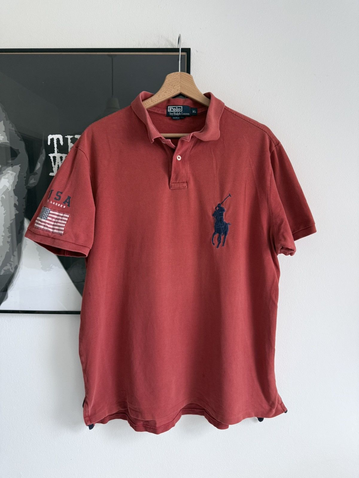 Polo Ralph Lauren × Ralph Lauren × Vintage Vintage VTG POLO RALPH LAUREN USA polo shirt Size US XL / EU 56 / 4 - 1 Thumbnail