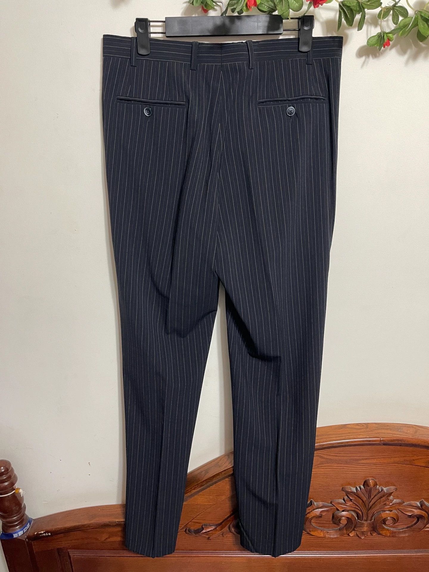 Lardini Lardini Multi-Striped Slim Suit 48 Size 48R - 4 Thumbnail