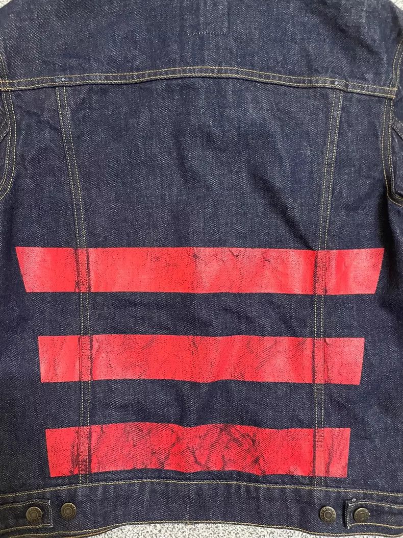 Helmut Lang HELMUT LANG sizeP Striped denim jacket Size US S / EU 44-46 / 1 - 4 Thumbnail