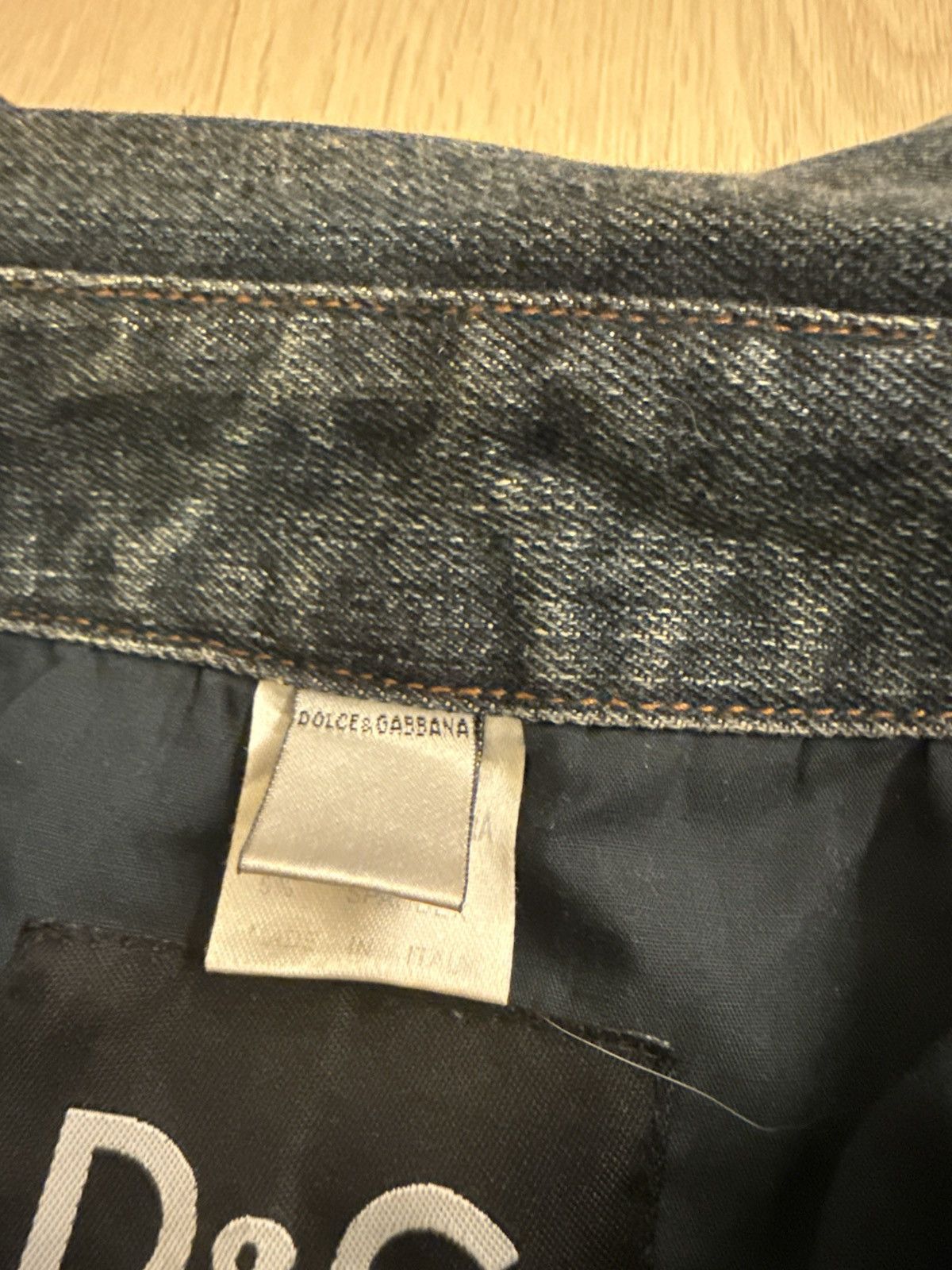 Dolce & Gabbana Vintage Dolce & Gabbana denim jacket Size XL / US 12-14 / IT 48-50 - 9 Thumbnail
