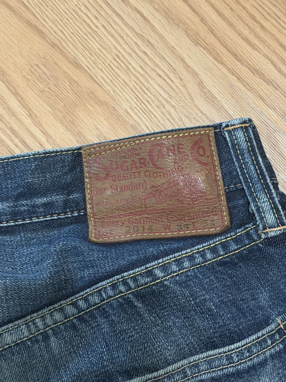 Sugar Cane Sugar Cane Denim Jeans - Lot 2014 Size US 34 / EU 50 - 2 Thumbnail