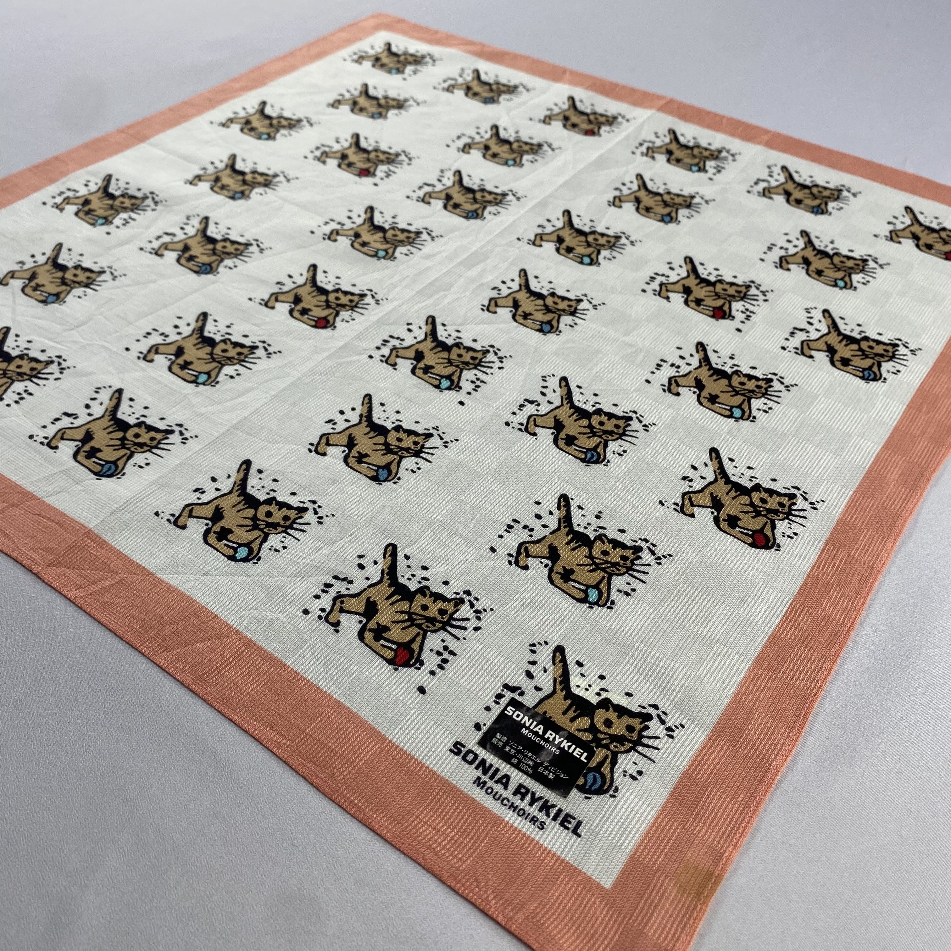 Vintage NWT Sonia Rykiel Bandana/ Handkerchief / Neckerchief-P1808 Size ONE SIZE - 2 Thumbnail