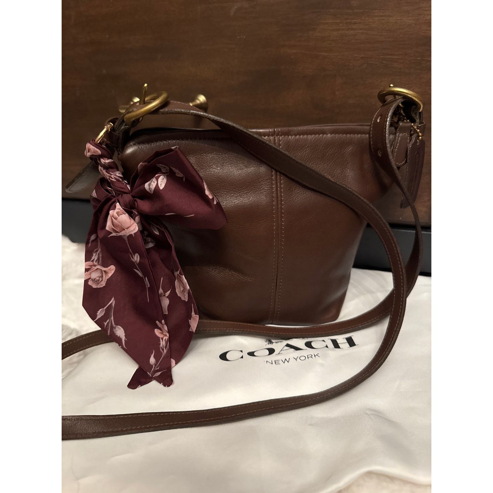 Coach Vintage Coach Mini Bucket Bag Rich Chocolate Brown Size ONE SIZE - 11 Thumbnail