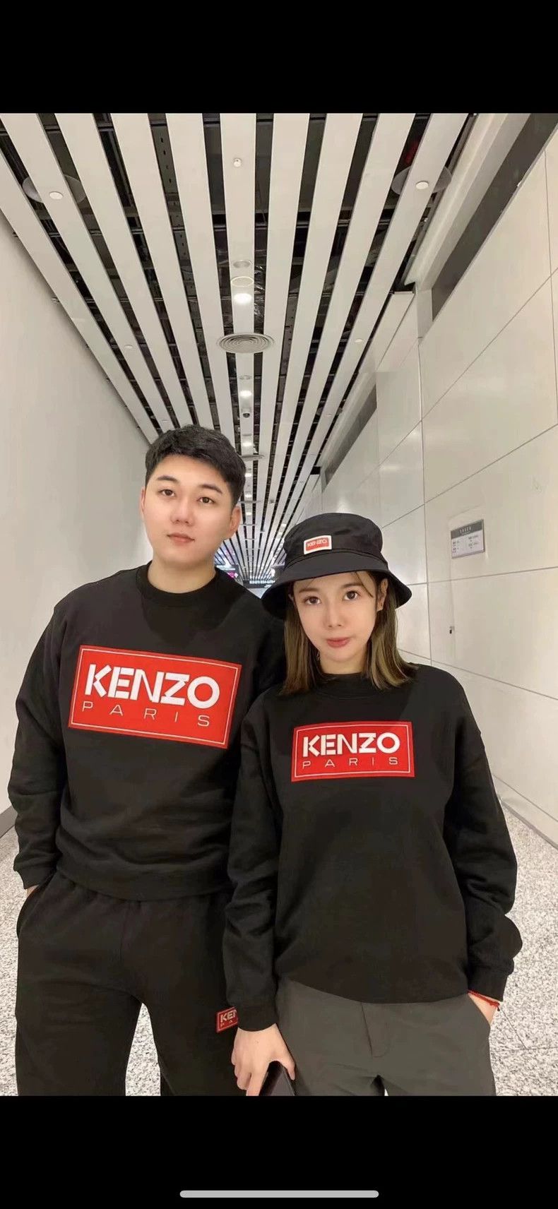 Kenzo KENZO Men's black hoodie Size US L / EU 52-54 / 3 - 2 Thumbnail