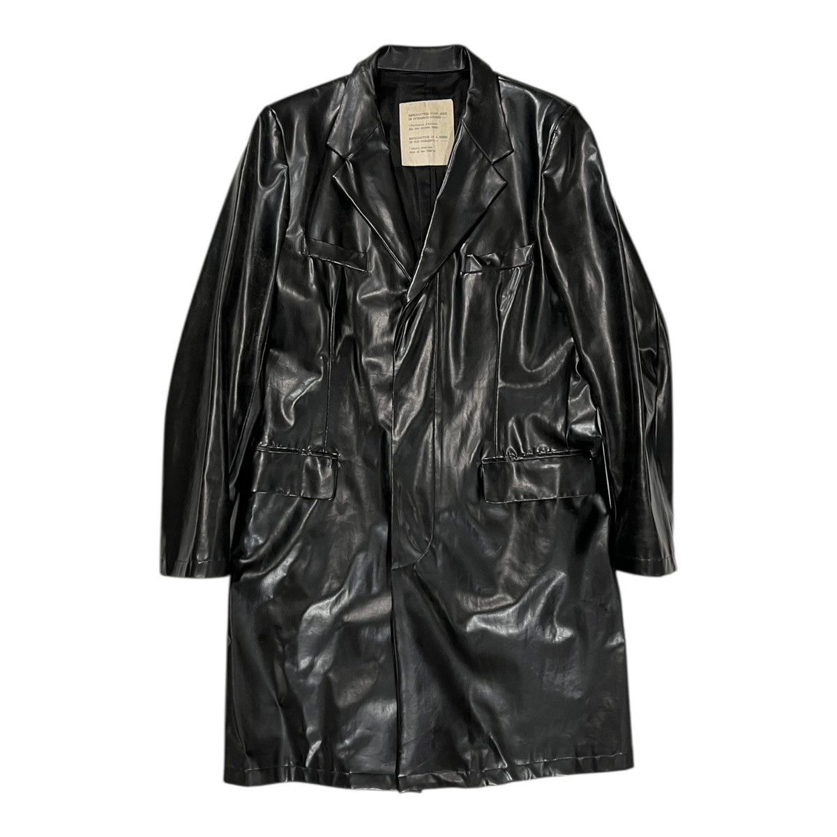 Maison Margiela AW94 Maison Margiela Reproduction PVC Men’s Overcoat Size US XL / EU 56 / 4 - 1 Thumbnail