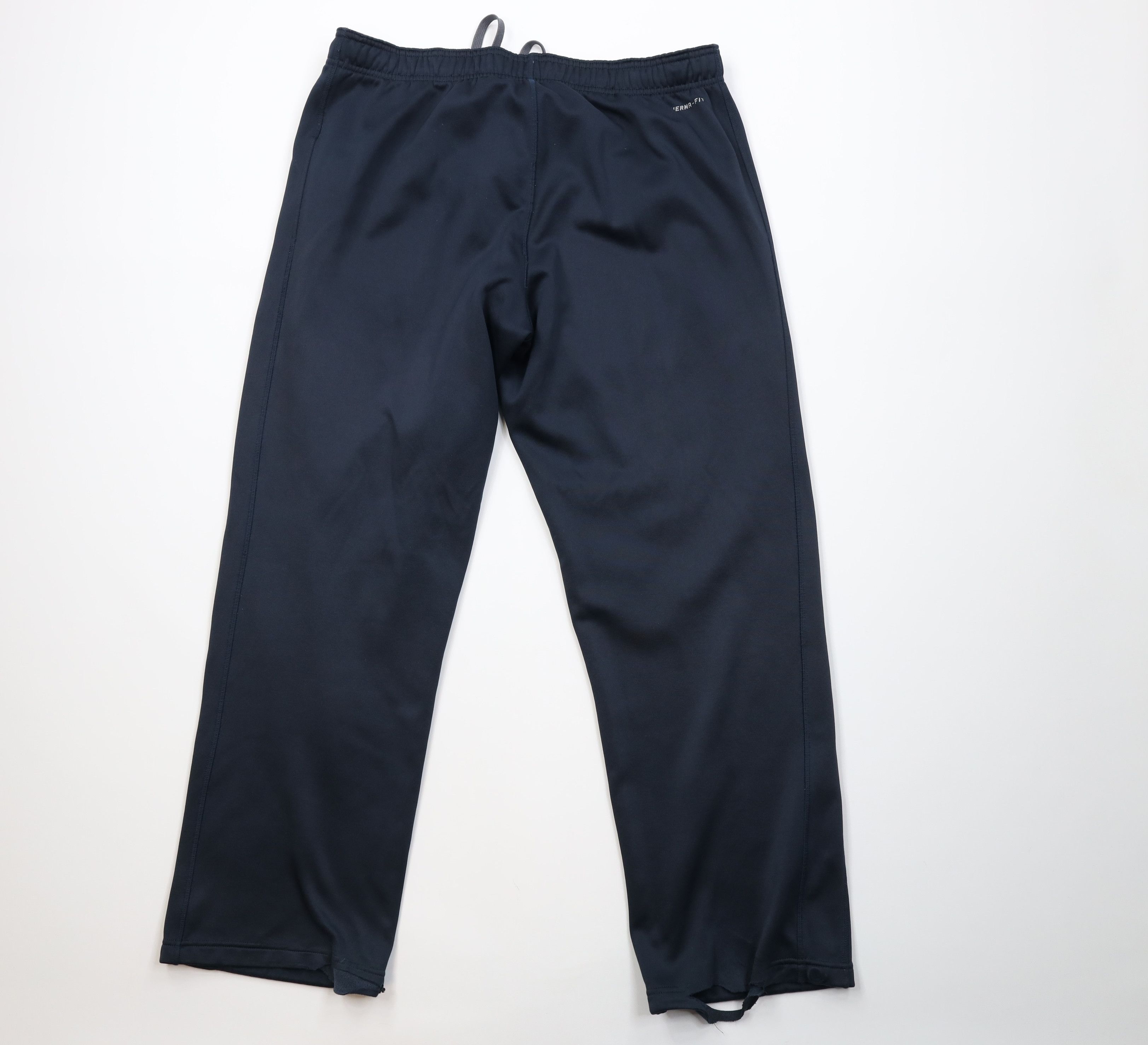Nike Vintage Y2K Nike Mini Swoosh Therma Fit Wide Leg Sweatpants Size US 36 / EU 52 - 9 Thumbnail