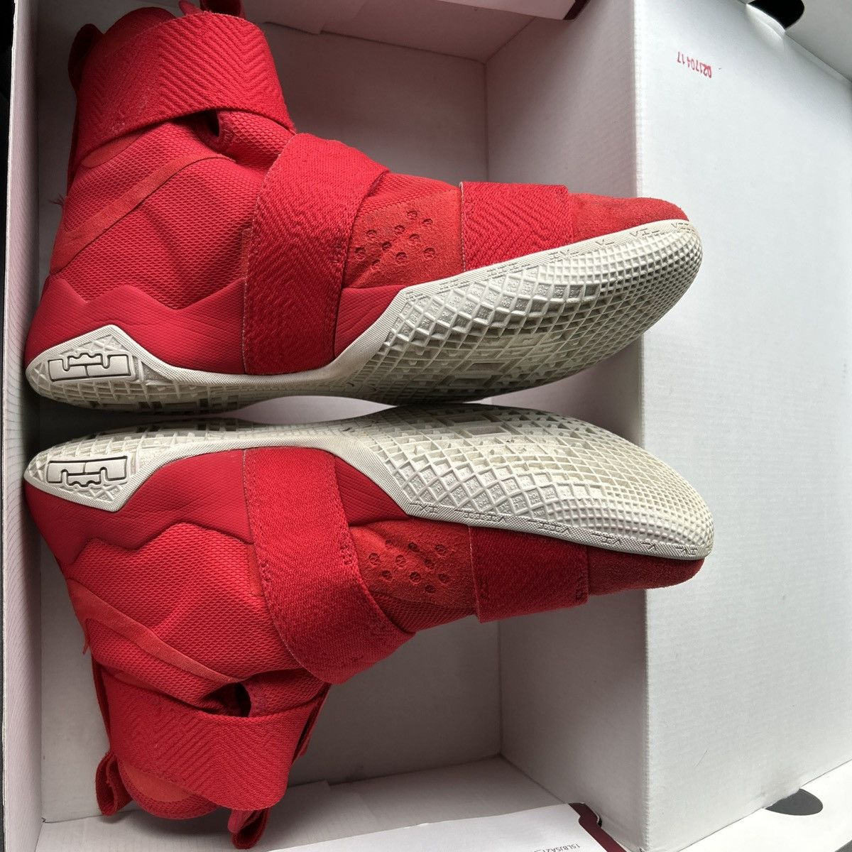 Nike Lebron Soldier 10 Luxe Red Size US 8.5 / EU 41-42 - 2 Thumbnail