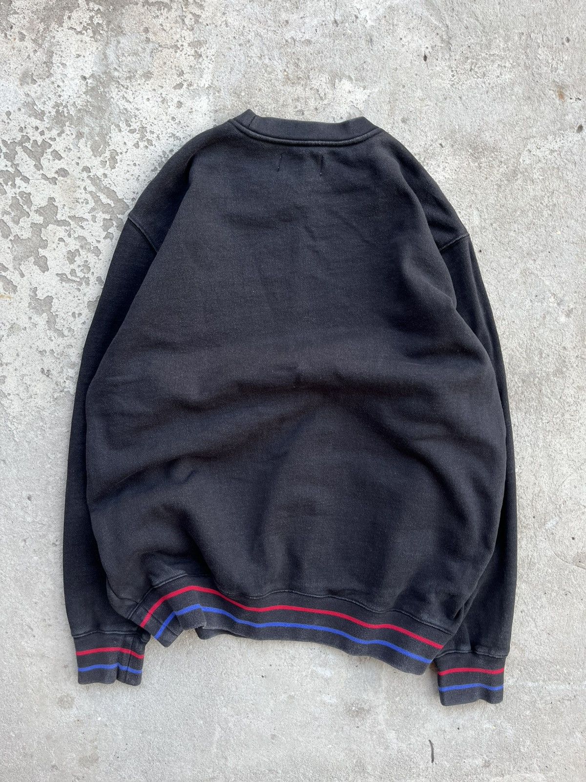 Palace Palace Skateboards Washed Faded Big Logo Sweatshirt Y2K Size US L / EU 52-54 / 3 - 13 Thumbnail