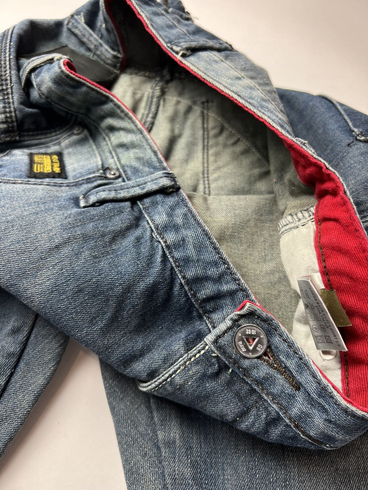G-Star × Vintage Blue Cargo Pants G-Star Raw 20 rare, 90s Vintage W34 L34 Size US 34 / EU 50 - 10 Thumbnail
