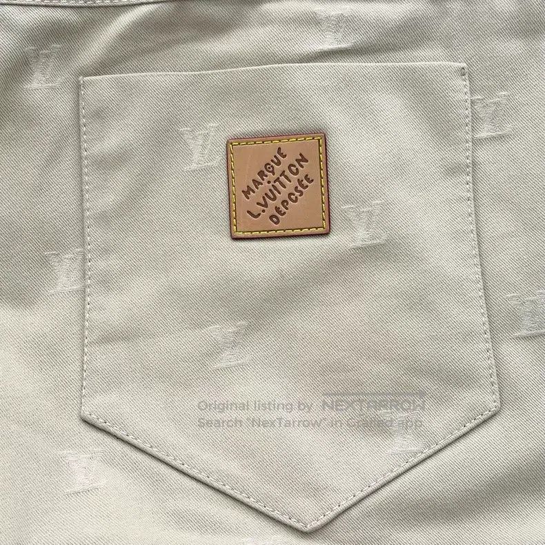 Louis Vuitton Louis Vuitton size US 46 Embossed Beige Old Money Style Sui Size US 30 / EU 46 - 6 Thumbnail