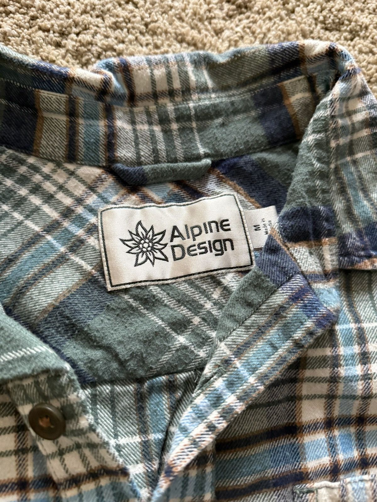 Flannel Alpine Design New flannel Size US M / EU 48-50 / 2 - 2 Thumbnail