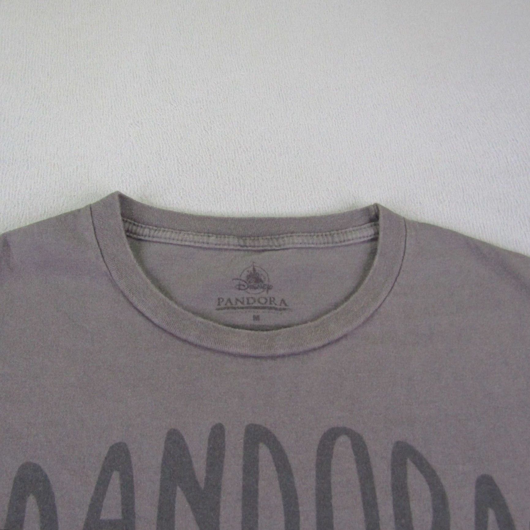 Disney VINTAGE Disney Avatar Shirt Mens Medium Gray Pandora Movie Tee Adult M Cotton Graphic Print Crew Neck Short Sleeve Full Logo Back 90s Theme Mens Size US M / EU 48-50 / 2 - 2 Thumbnail