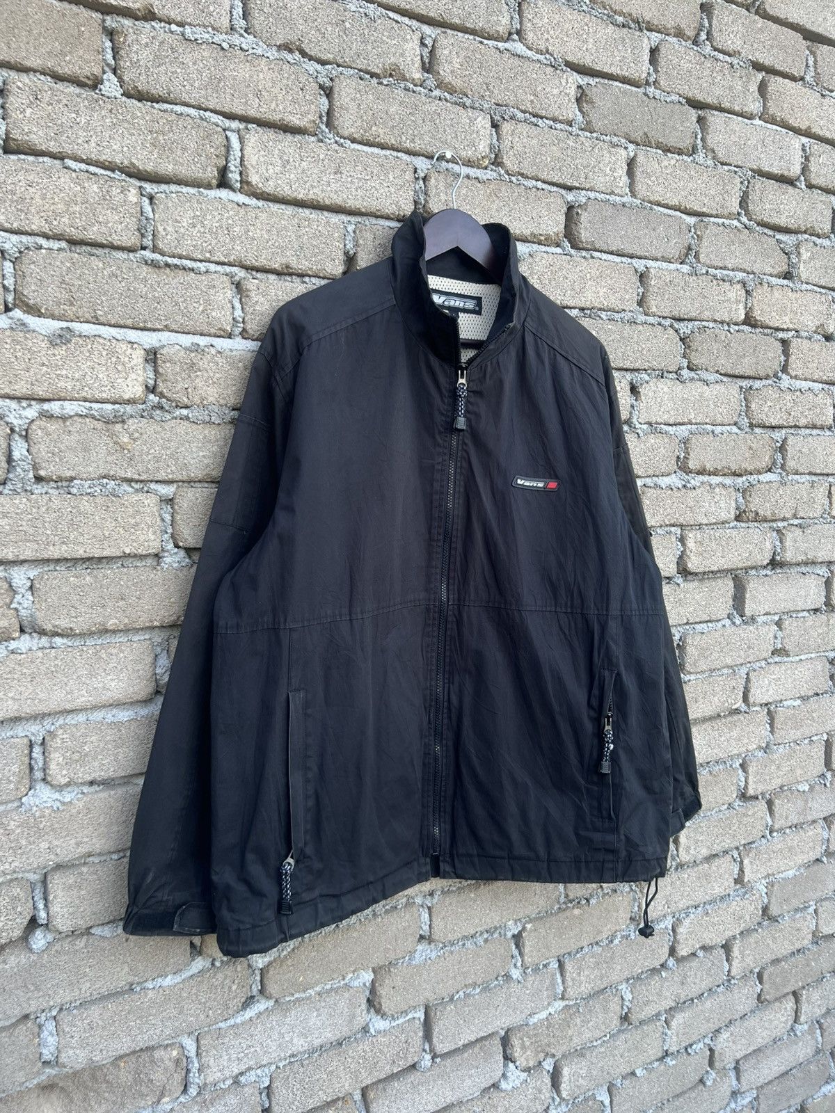 Vans Vans Light Zipper Jacket Made In USA Size US L / EU 52-54 / 3 - 3 Thumbnail