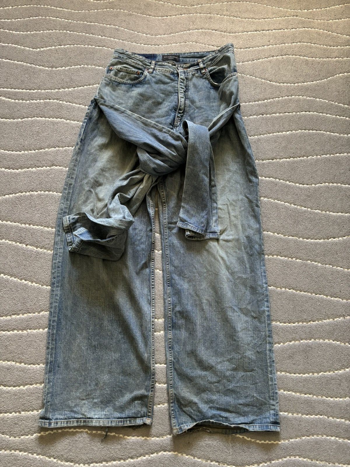 Balenciaga Balenciaga double front jeans Size US 32 / EU 48 - 2 Thumbnail