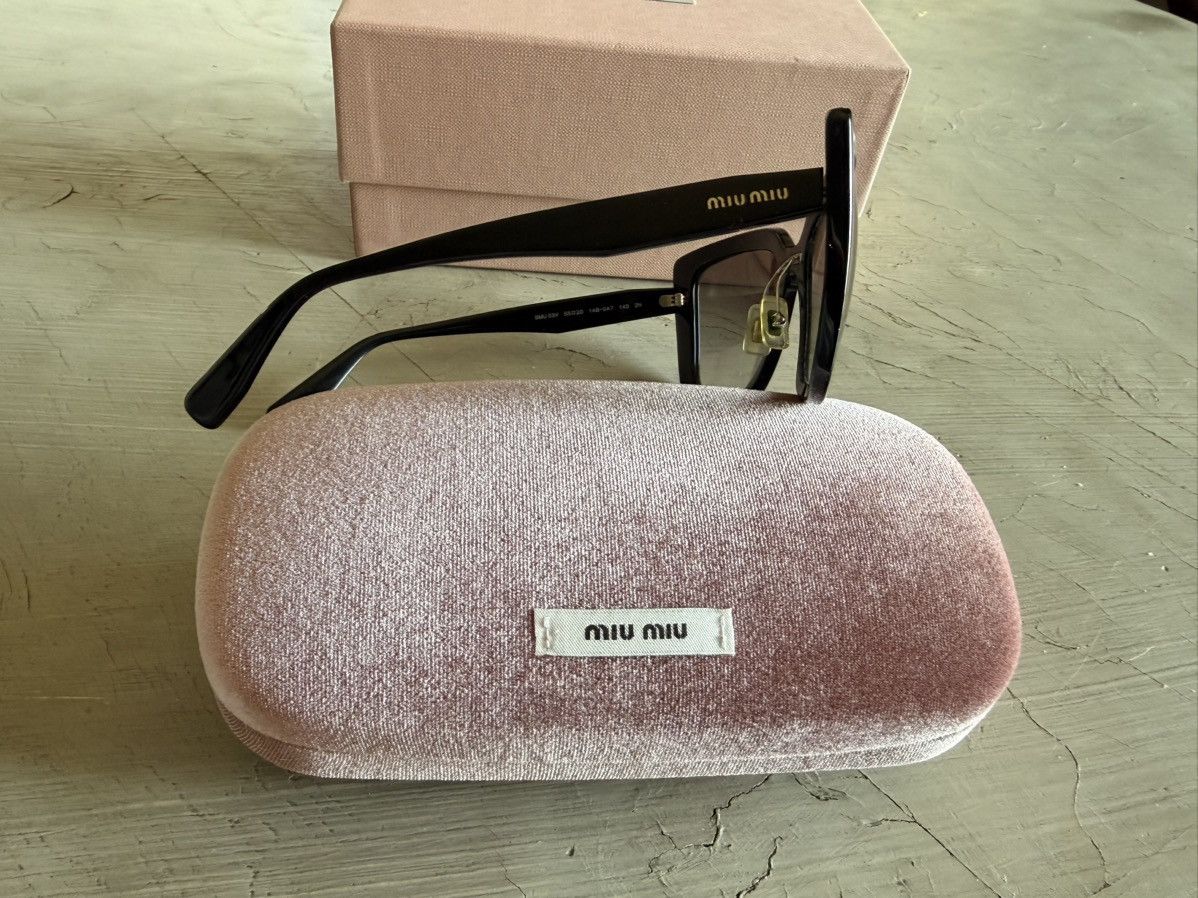Miu Miu MIU MIU Sunglasses Size ONE SIZE - 3 Thumbnail