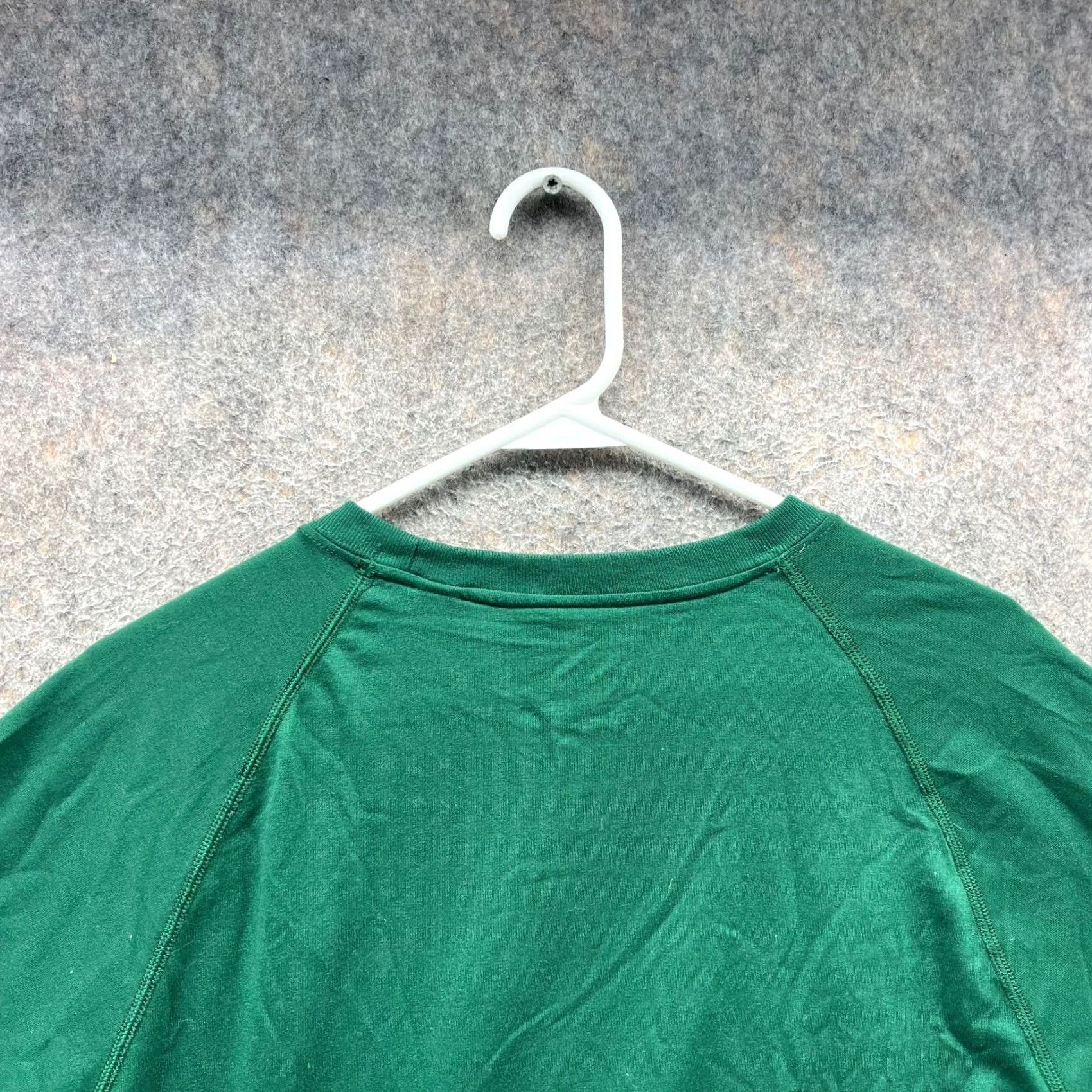 Adidas adidas Miami Hurricanes Shirt Mens Large Green Ultimate Tee Climalite Graphic Shirt Mens Large Green Adidas Logo Sports All Seasons Mens Size US L / EU 52-54 / 3 - 3 Thumbnail