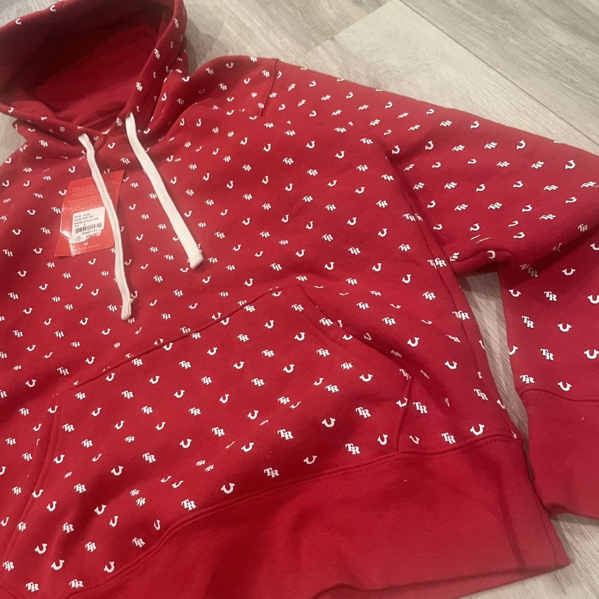 True Religion TRUE RELIGION MONOGRAM LONG SLEEVE HOODIE Size US S / EU 44-46 / 1 - 2 Thumbnail