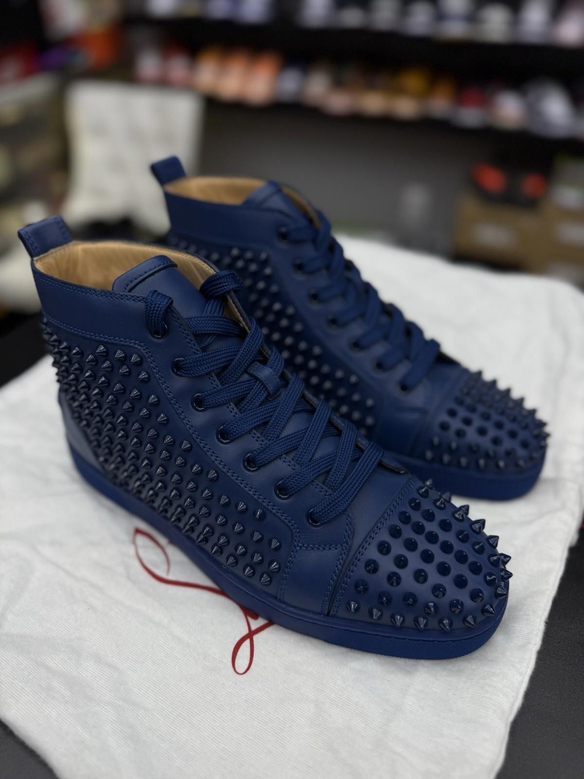 Christian Louboutin Size 41.5EU (8.5 US) - Christian Louboutin Spikes Sneaker Size US 8.5 / EU 41-42 - 2 Thumbnail