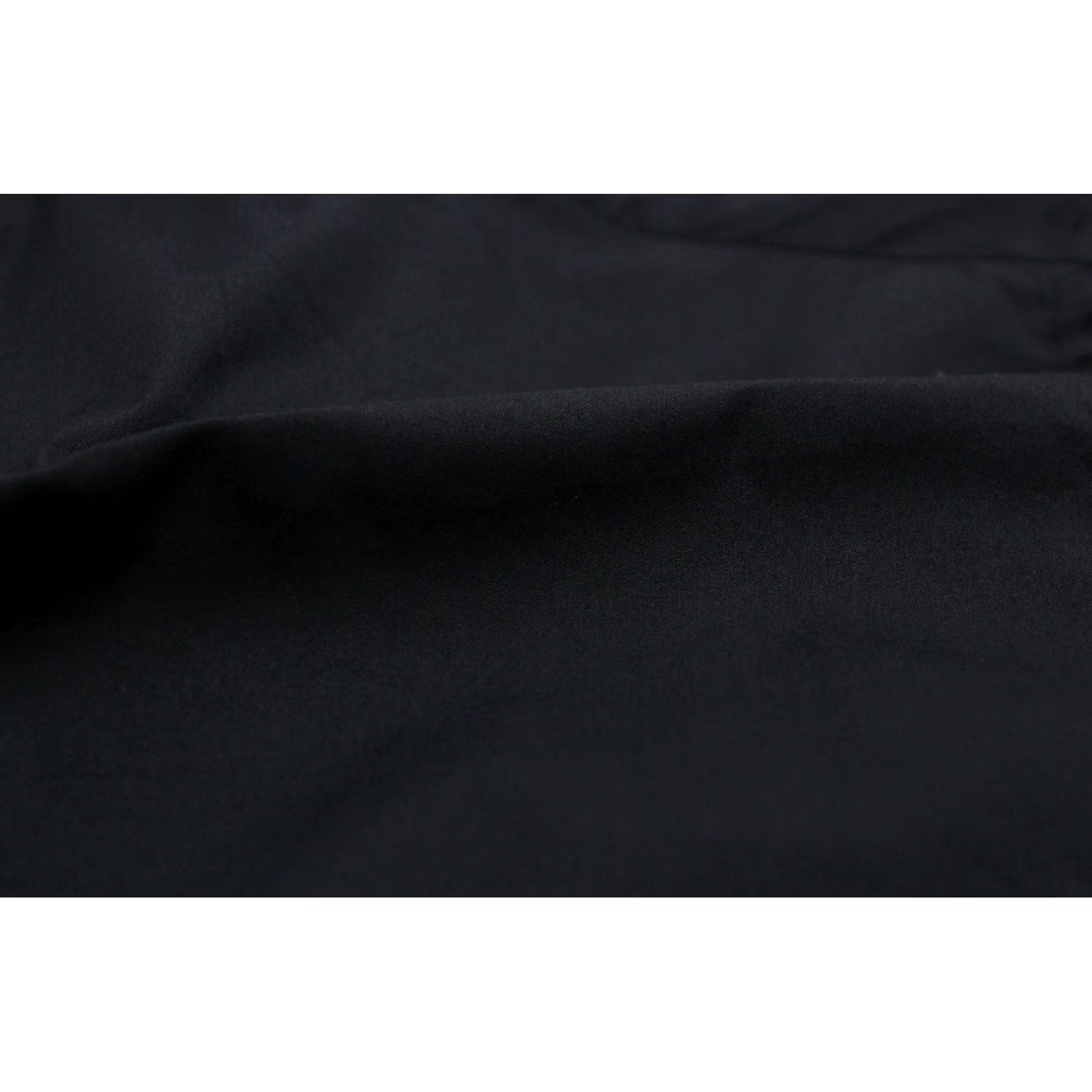 Suitsupply Suitsupply Slim Fit Shirt Men's XL Black Mock Neck Button Up Cotton Blend Shirt Size US XL / EU 56 / 4 - 6 Thumbnail
