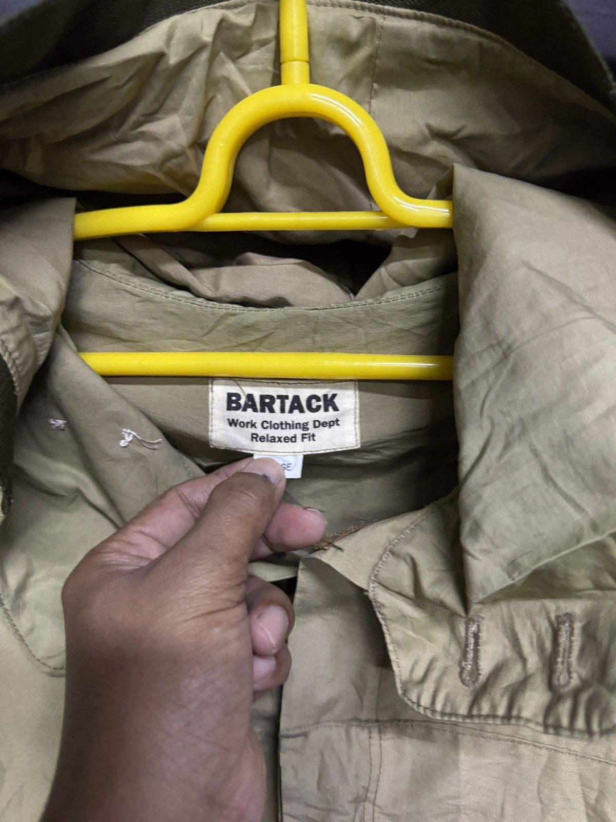 Vintage Vintage BARTACK Anorak Jacket Size US L / EU 52-54 / 3 - 3 Thumbnail