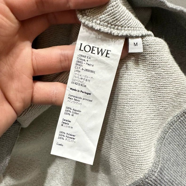 Loewe LOEWE Embroidered large logo hoodie Size M / US 6-8 / IT 42-44 - 4 Thumbnail