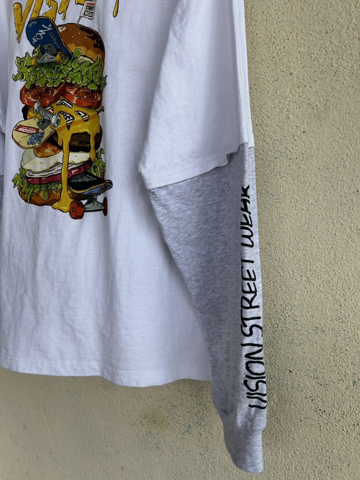 Vision Streetwear Shred Hard Or Go Home Skateboarding Tshirt Size US L / EU 52-54 / 3 - 7 Thumbnail