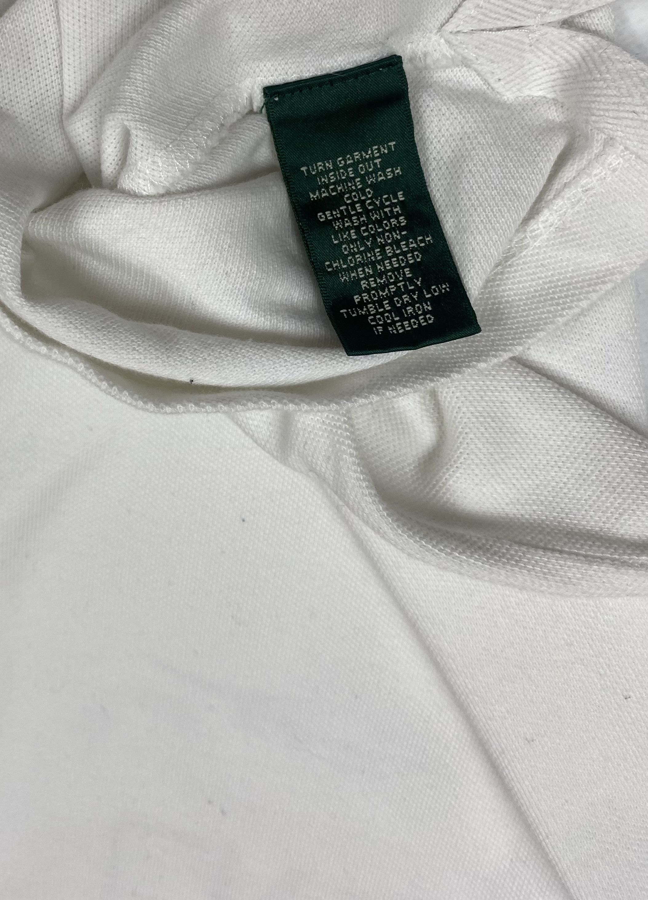 Ralph Lauren Vintage RALPH LAUREN Half Sleeved Rugby Sweatshirt M536 Size US XXL / EU 58 / 5 - 7 Thumbnail