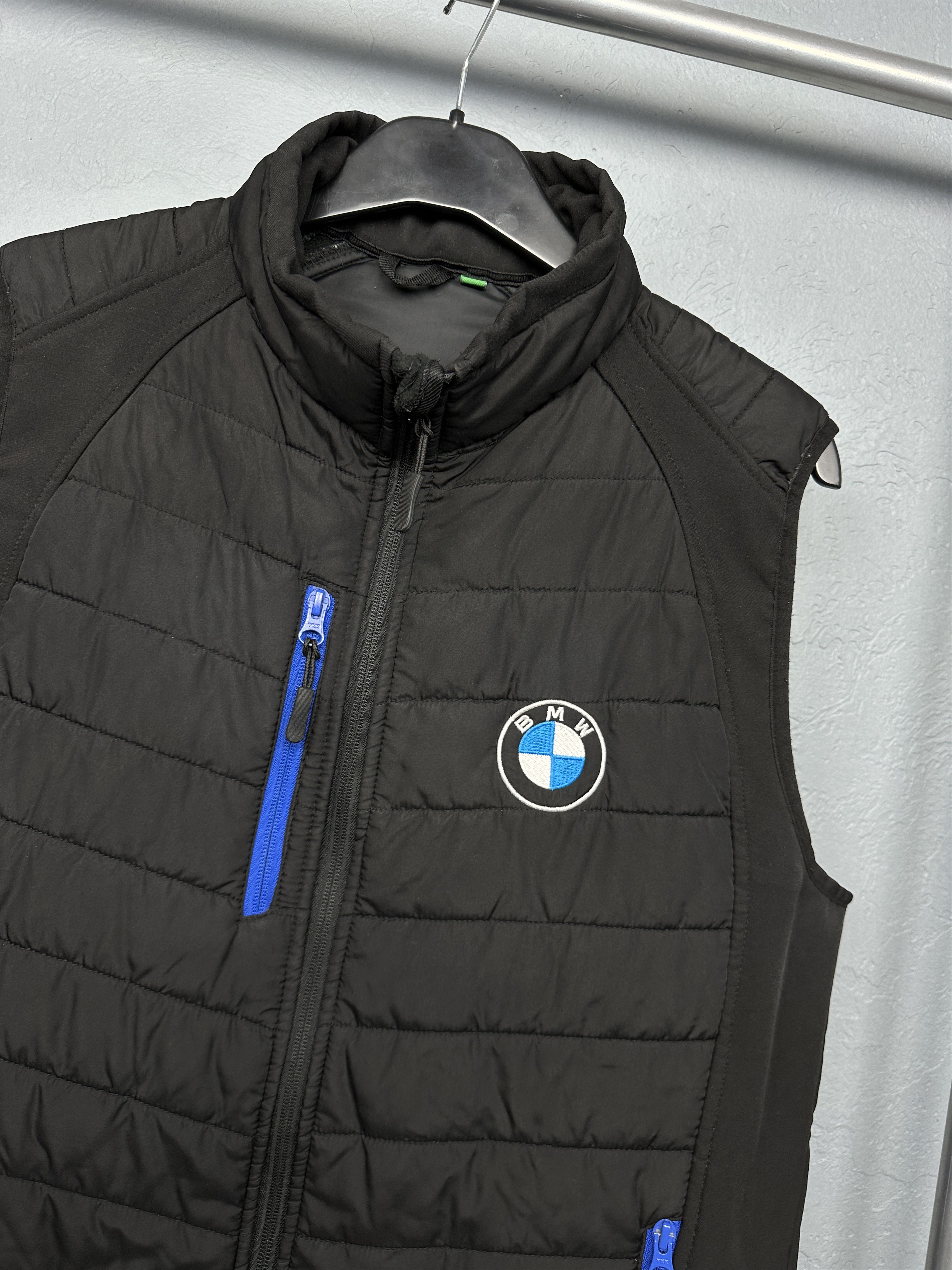 BMW BMW Mens Quilted Vest Size US L / EU 52-54 / 3 - 2 Thumbnail