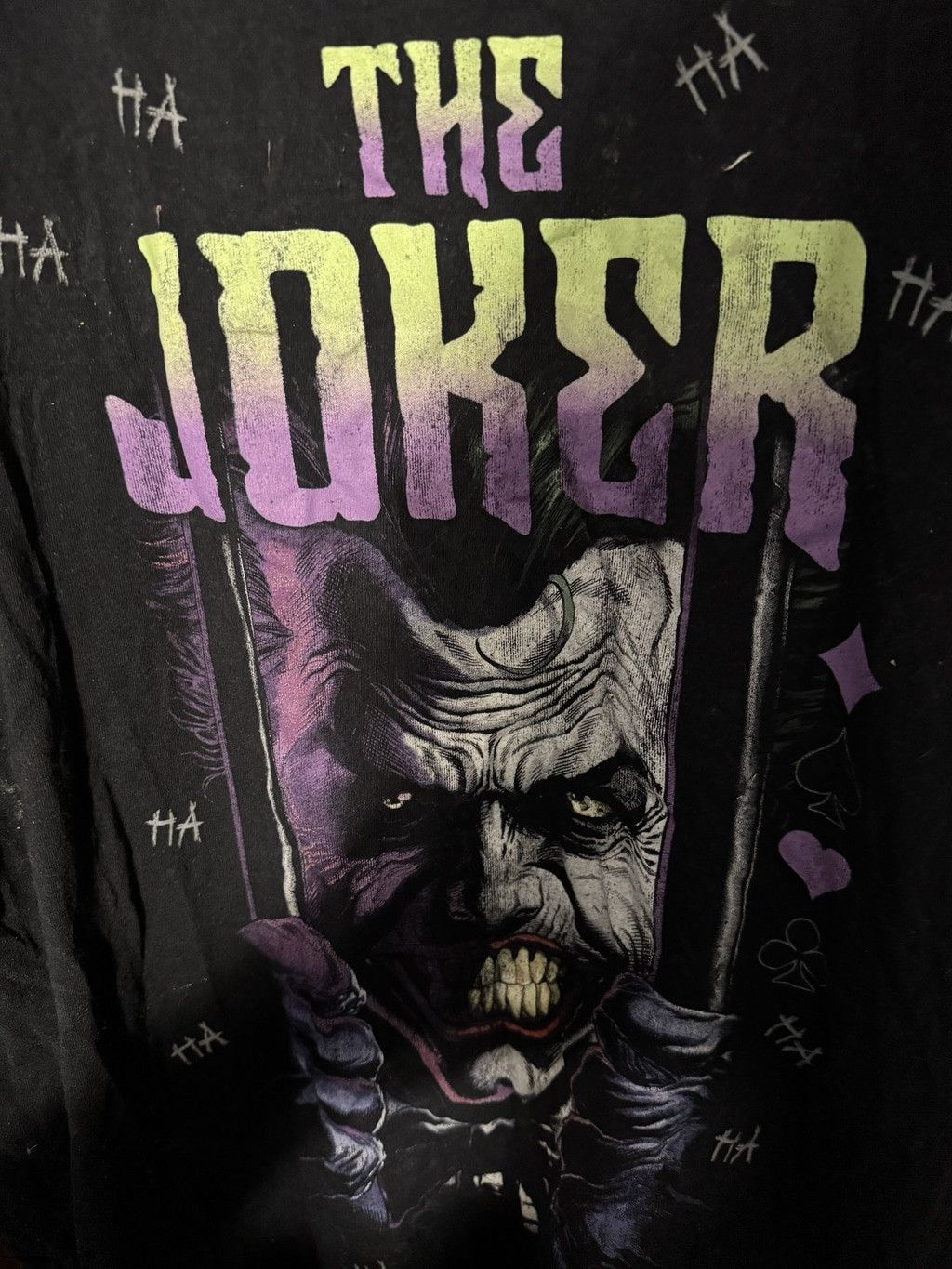 DC Comics Joker Batman Character T Shirt Men's Sz XXL Black DC Comics Size US XXL / EU 58 / 5 - 3 Thumbnail