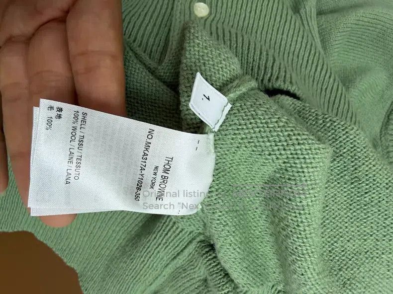 Thom Browne Thom Browne Sweater Size US S / EU 44-46 / 1 - 3 Thumbnail