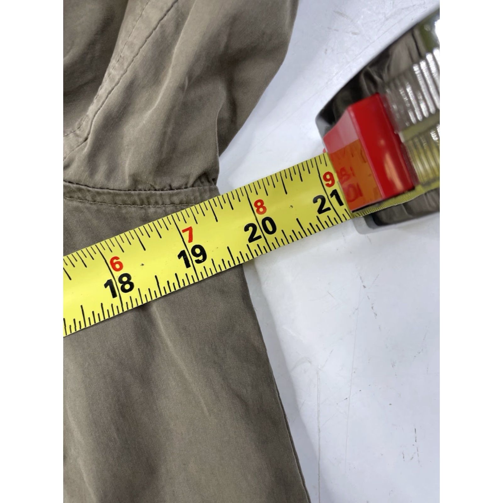 James Perse James Perse Standard Utility Hooded Jacket Parka Women M Olive Green Size 2 Medium Size M / US 6-8 / IT 42-44 - 7 Thumbnail